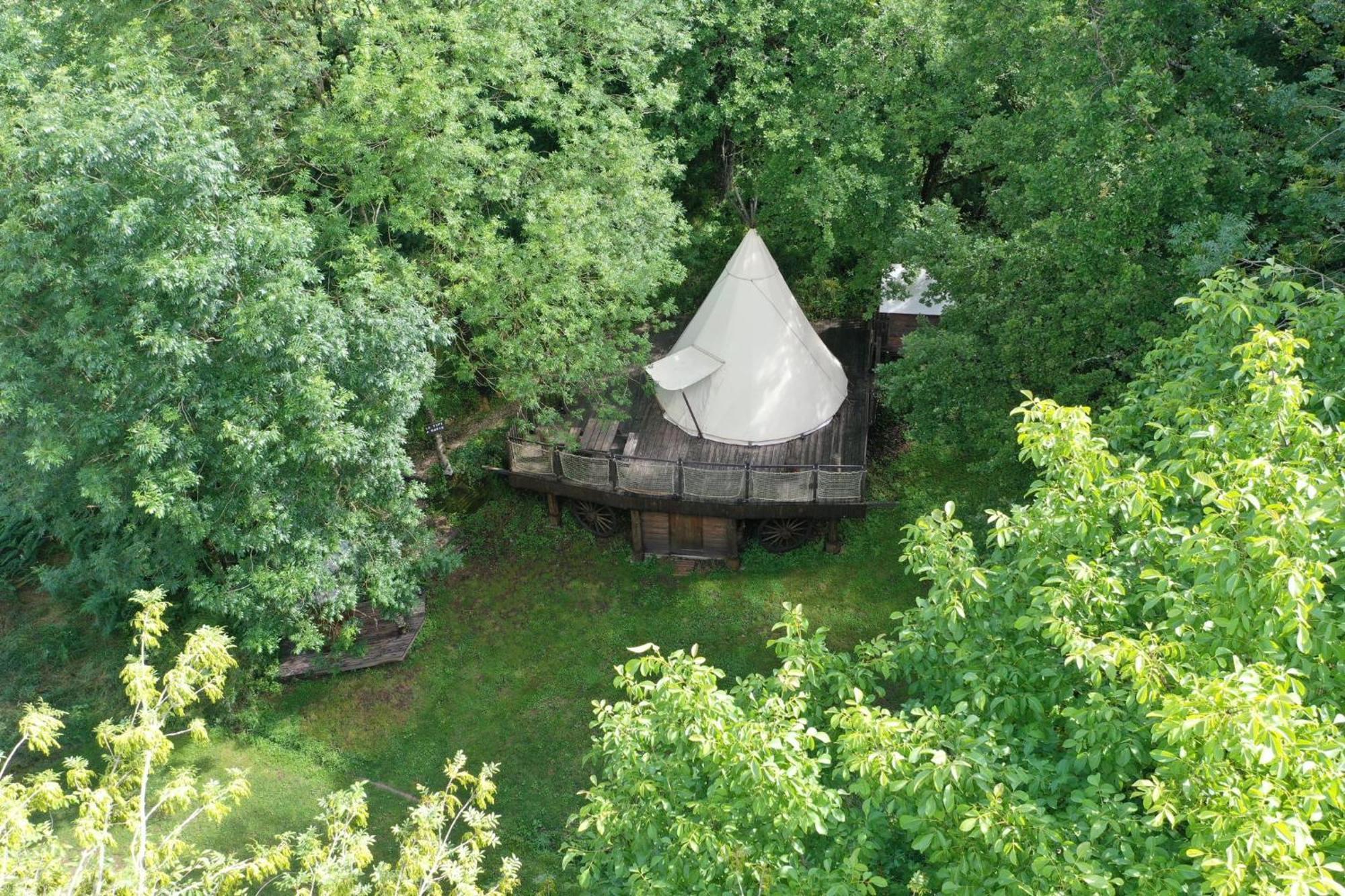 Hotel Le Tipi A Marie, Deconnectez- Vous !!! Cambounes Exterior foto